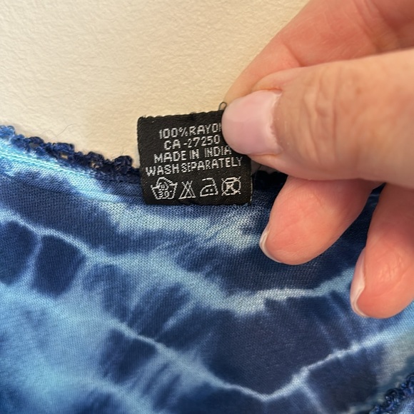 Lightweight tiedyed dress by Bawa Canada, women’s, size M-L. - Picture 5 of 7